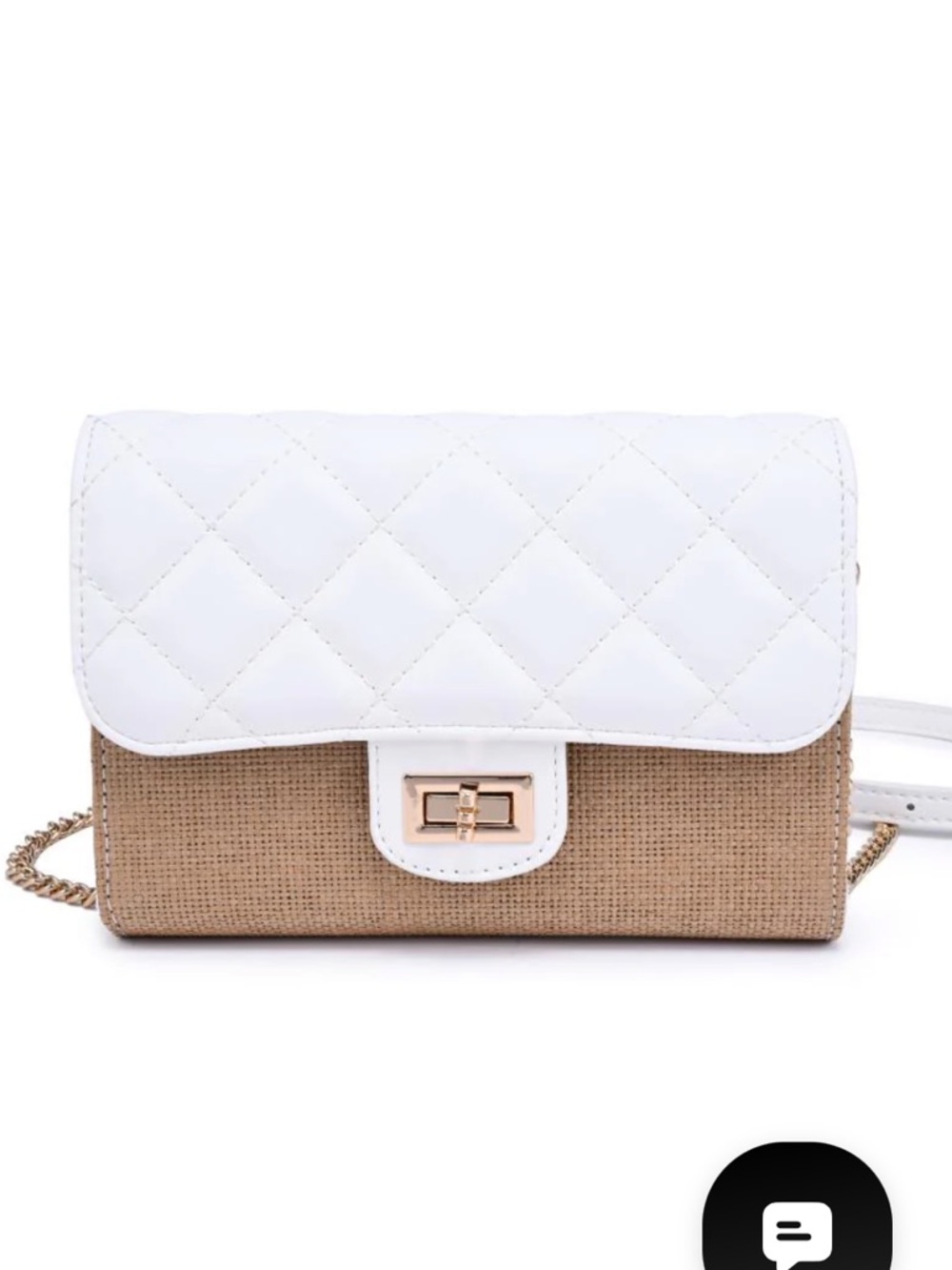 Urban Expressions Shelly Straw Crossbody